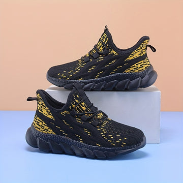 Kids Boys Trendy Breathable Lightweight Shoes Outdoor Comfortable.