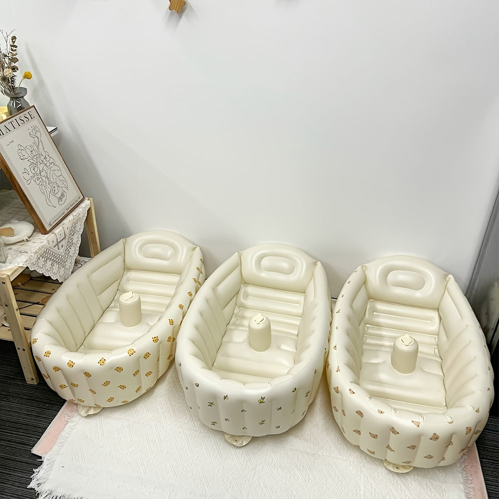 Newborn Baby Inflatable Bathtub, Baby Bathtub Inflatable Tub, Outdoor Portable Tub Game Pool, Halloween, Thanksgiving And Christmas Gift
