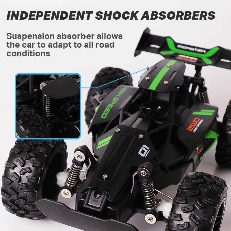 1:18 Scale High-Speed Off-Road 2.4G Remote Control Car Drift, 15KM/H, .