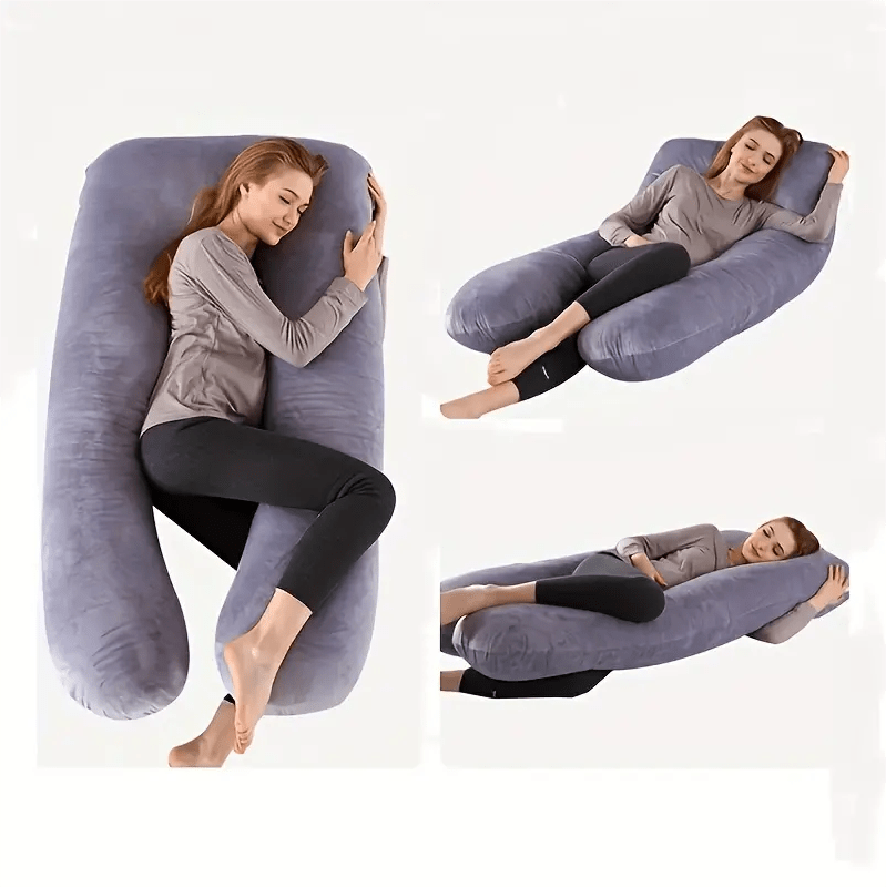 Ultimate Comfort For Expectant Mothers - U-shaped Pregnancy Pillow Strap With Multifunctional Waist Support Christmas, Halloween, Thanksgiving Day Gift