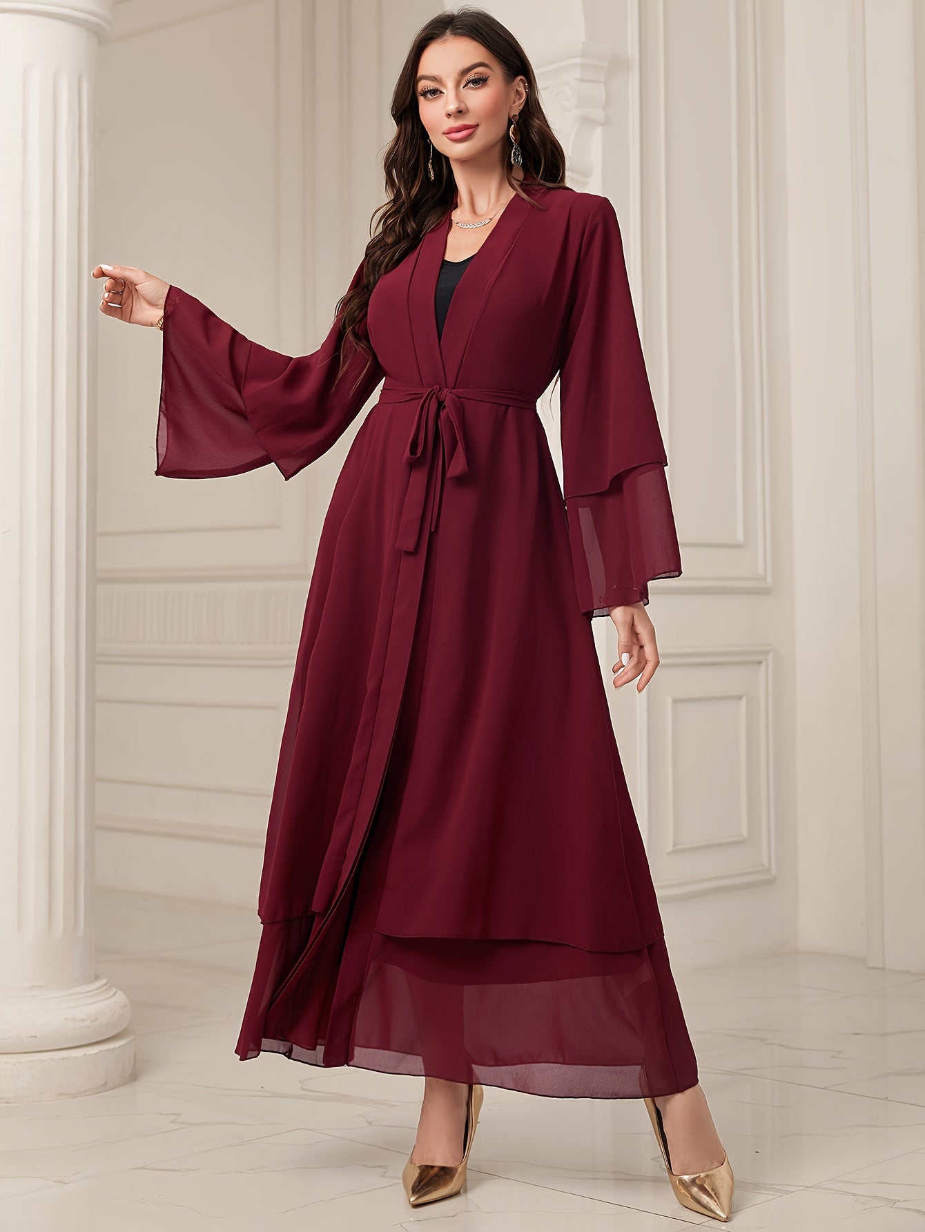 Islamic Modest Dress Without Hijab, Long Sleeve 'MH