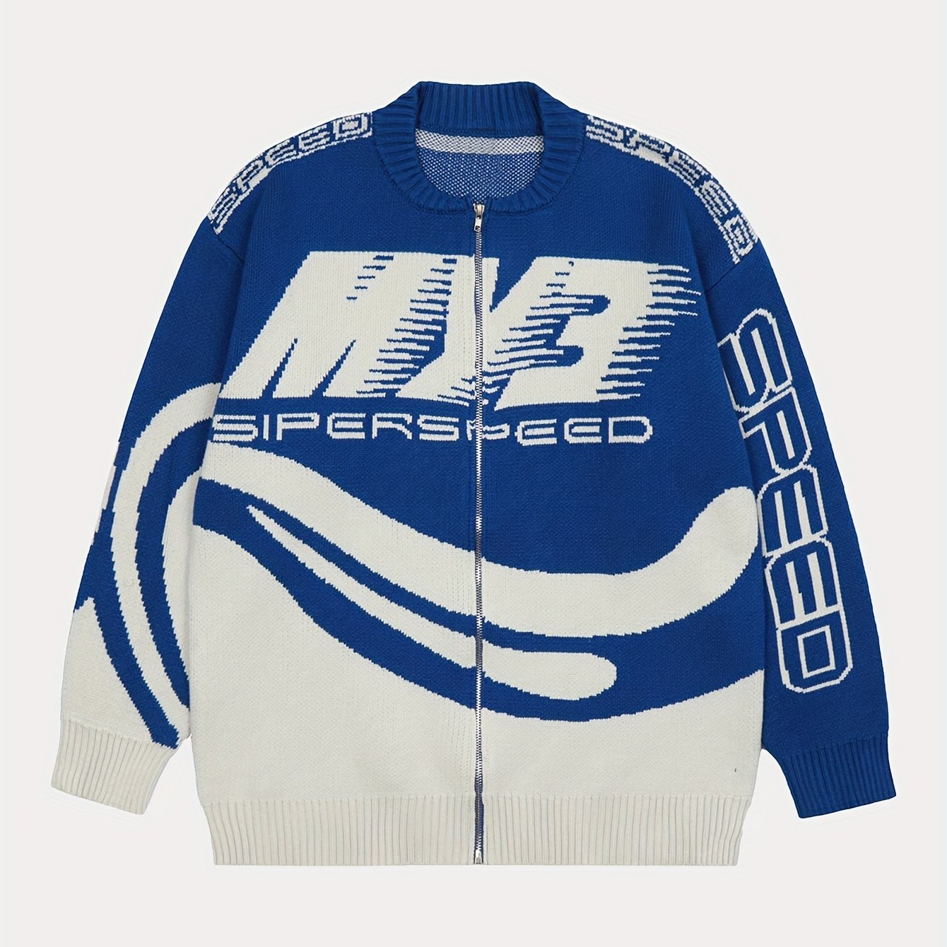 Retro Mid Stretch RIDER MORE Cardigan, Men's Casual Vintage.