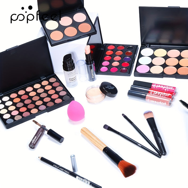 All-in-One Makeup Set For Women, 24pcs Full Makeup Kit, Makeup Gift Set .