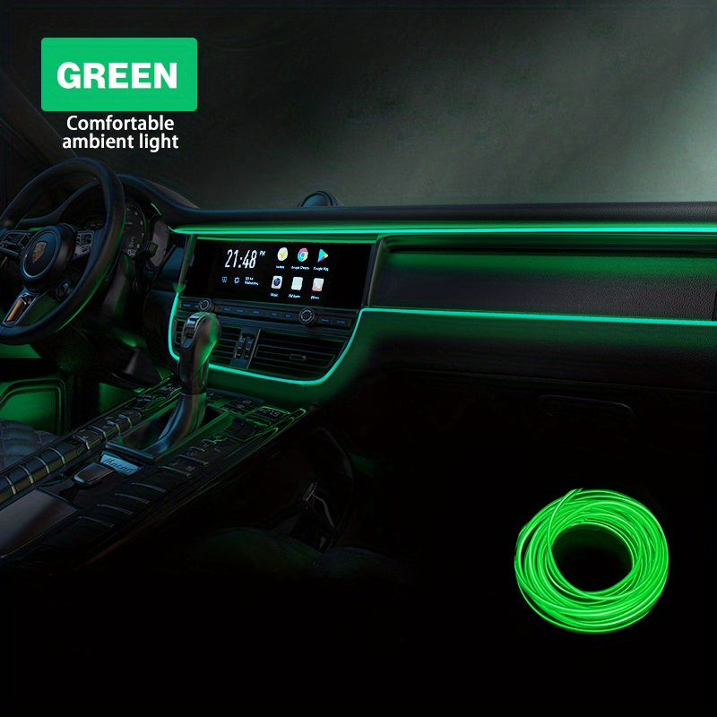 Car Interior LED Decorative Light EL Neon Strip