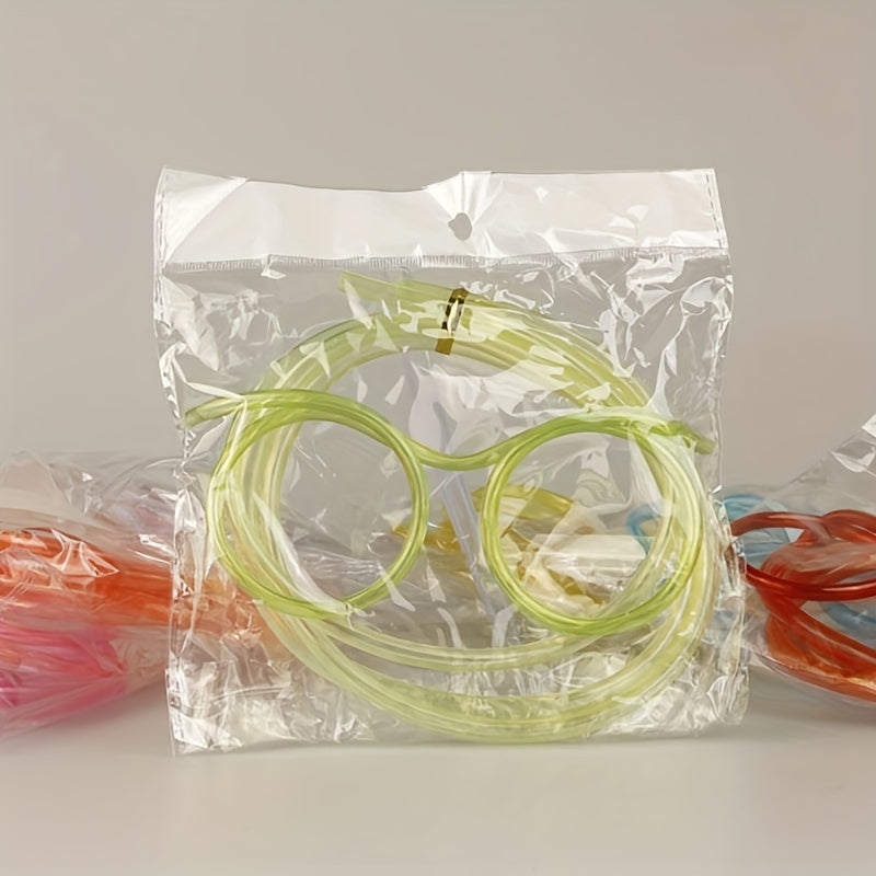 1pc Crazy Straw Glasses For Birthday Parties, Party Favors, Gift bag Stuffers