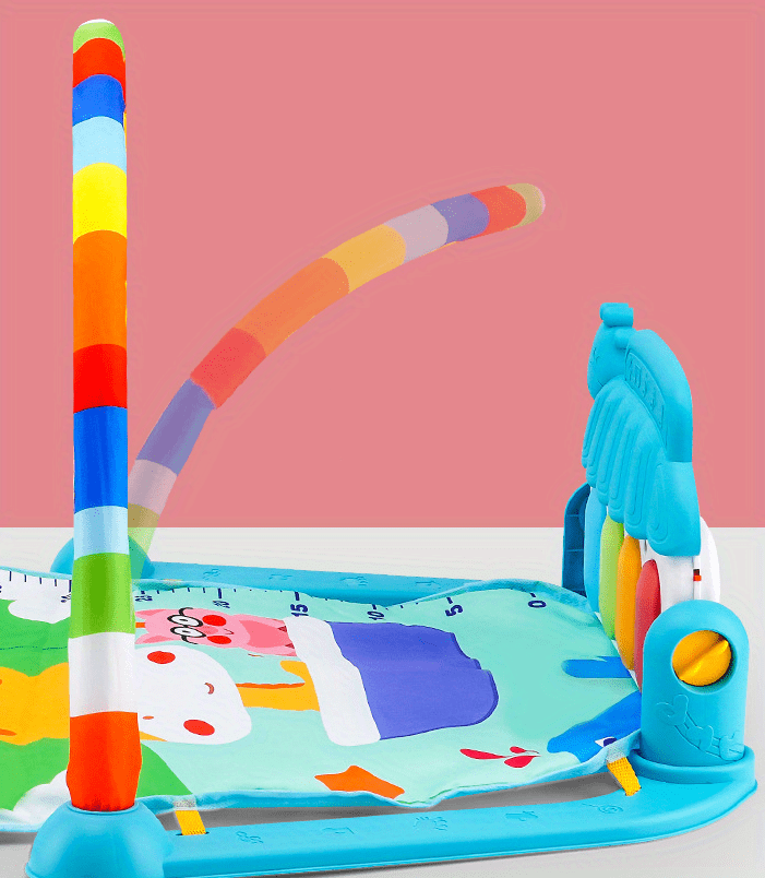 Delight Your Baby with this Fun and Educational Fitness Rack Toy, Piano Play Mat, and Crawling Mat, Halloween, Thanksgiving And Christmas Gift