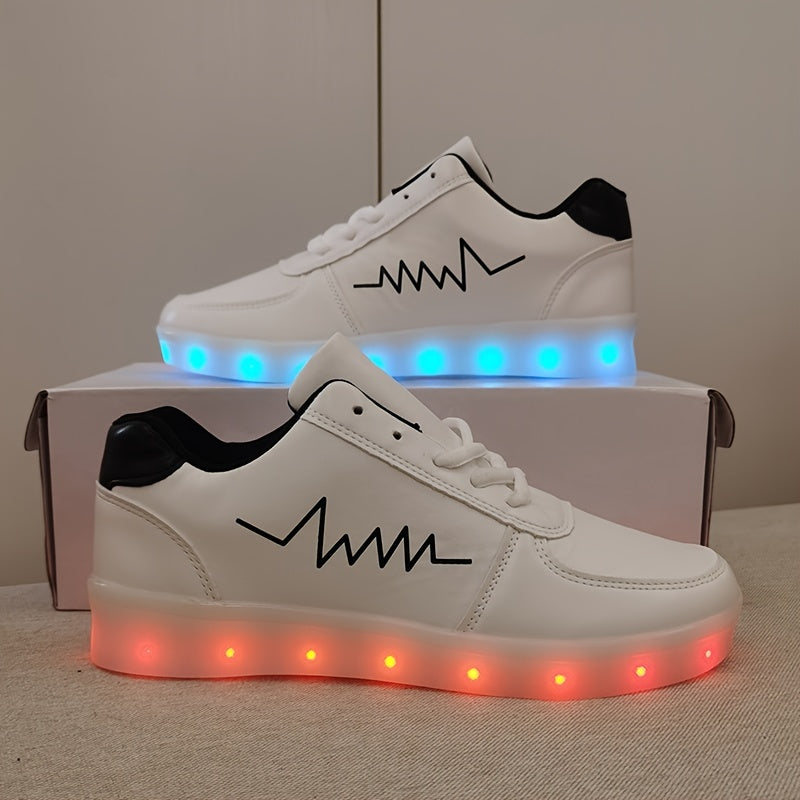 Women's Colorful Luminous Sneakers,