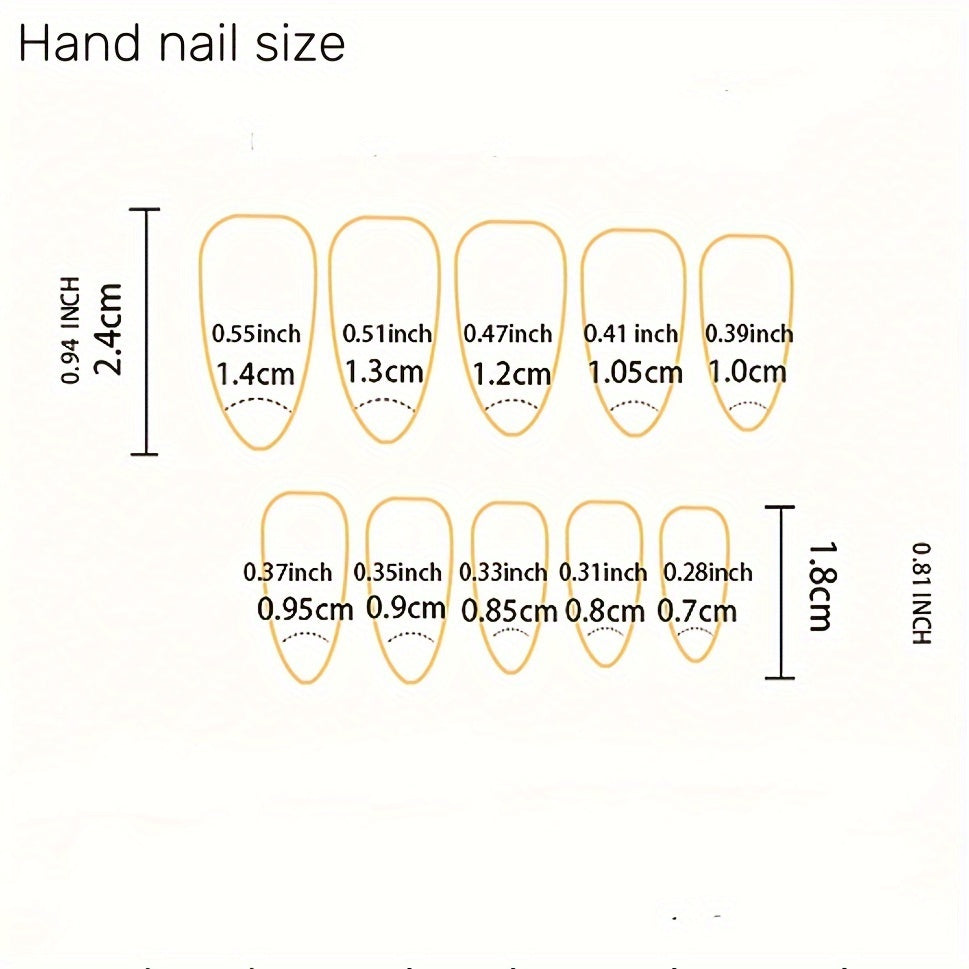 24pcs Glossy Red Press On Nails Minimalist Style Fake Nails Medium Almond Wine Red False Nails Full Cover Acrylic Nails For Women Girls Daily Wear