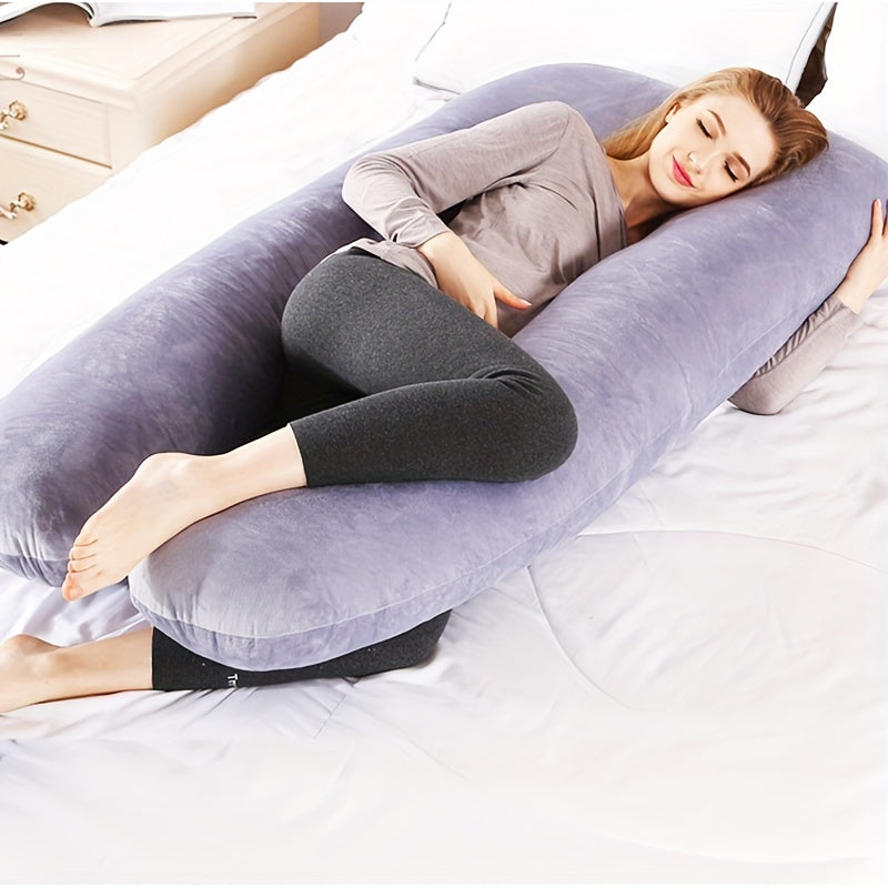 Ultimate Comfort For Expectant Mothers - U-shaped Pregnancy Pillow Strap With Multifunctional Waist Support Christmas, Halloween, Thanksgiving Day Gift