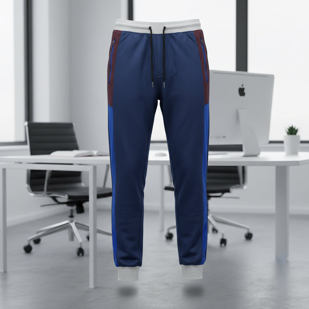 MH Men’s Color-Block Performance Joggers | Slim-Fit Athletic Sweatpants | 3 Colors Trousers – | Sizes S-XL | MH