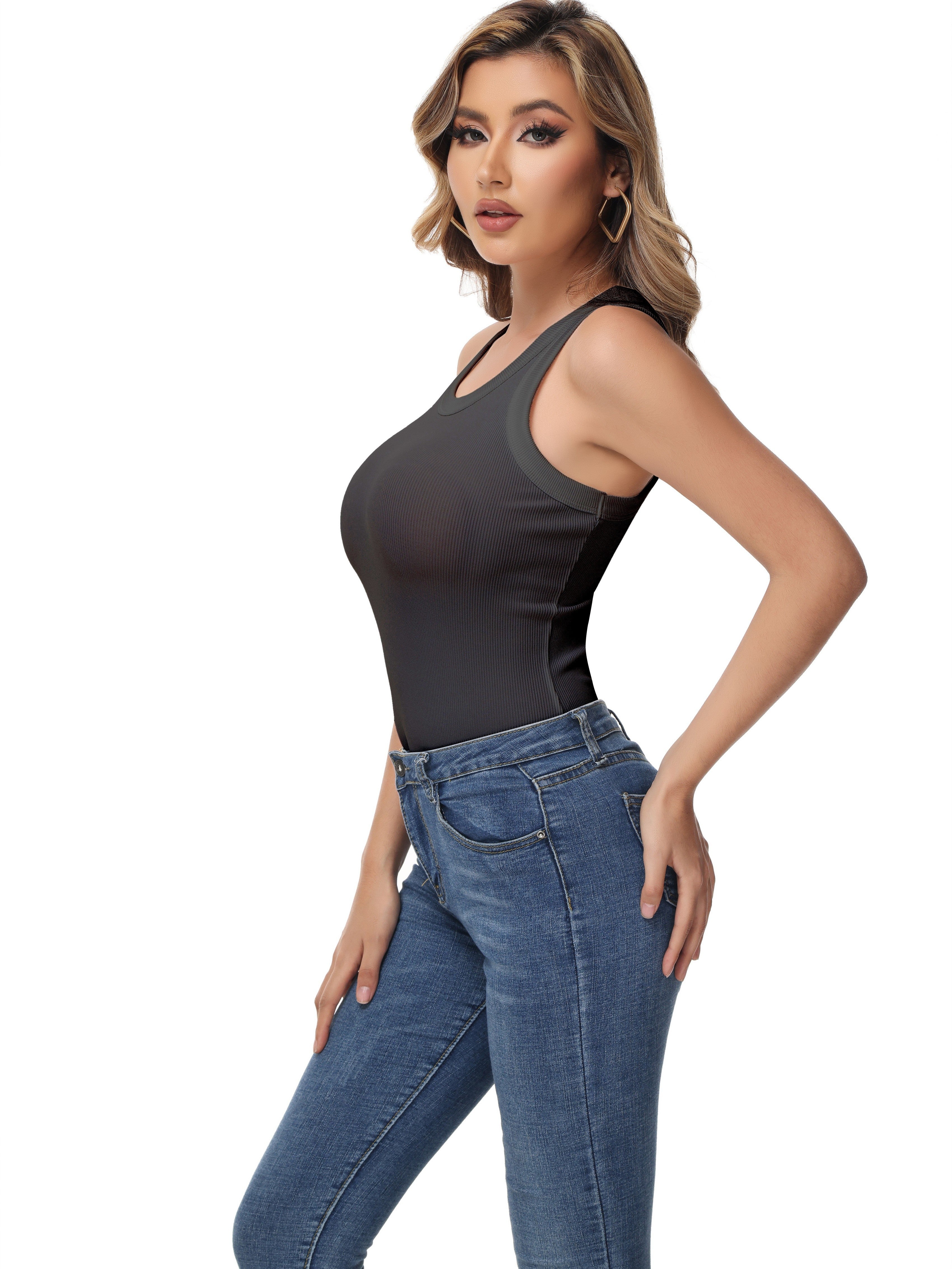 Women Sleeveless Sports Tank Top,