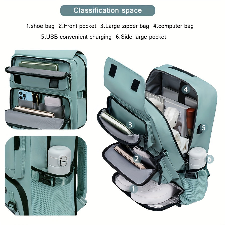 Versatile Large-Capacity Backpack for Men & Women