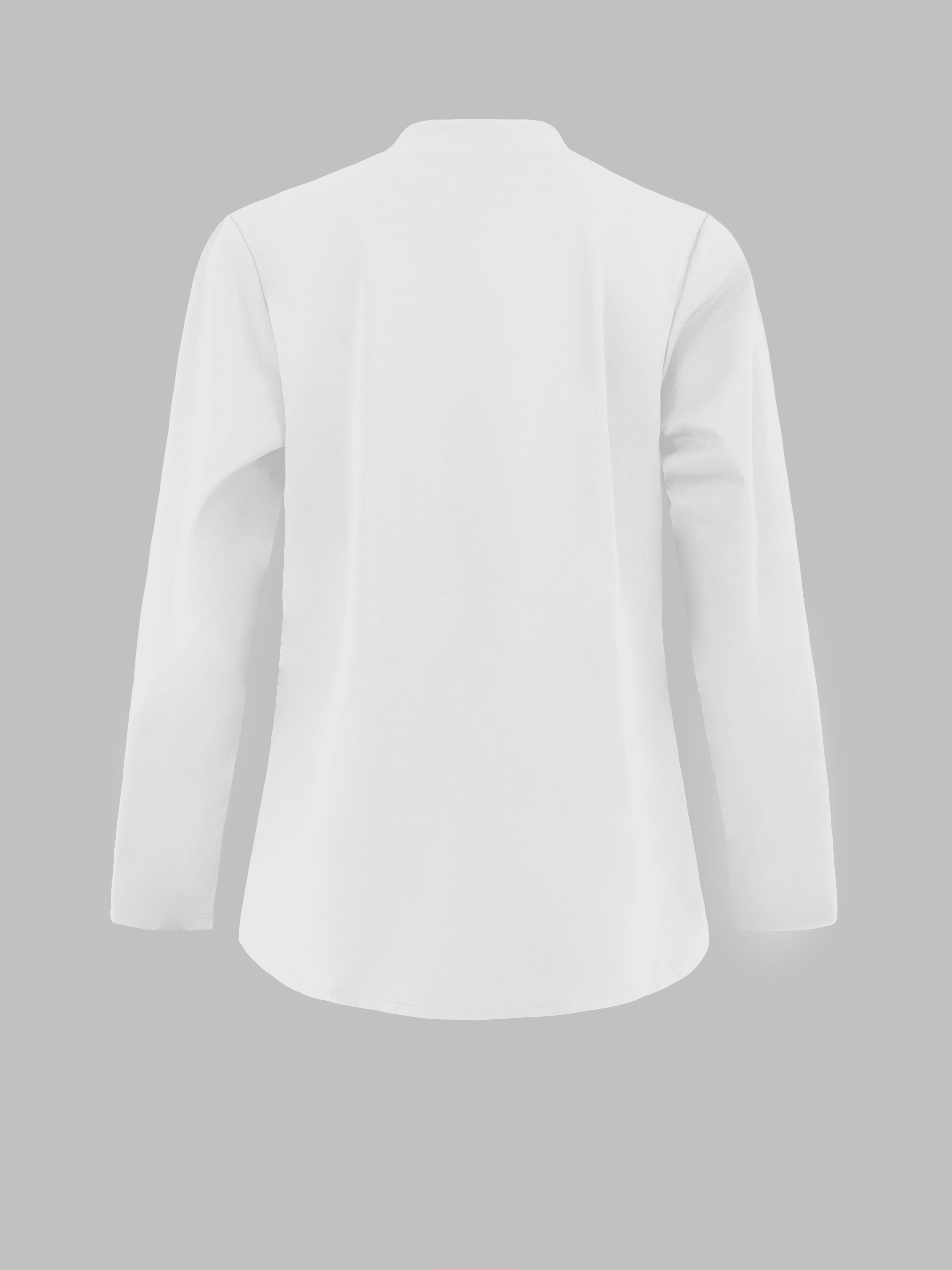 Solid Open Front Blazer, Casual Long Sleeve Blazer For Office,