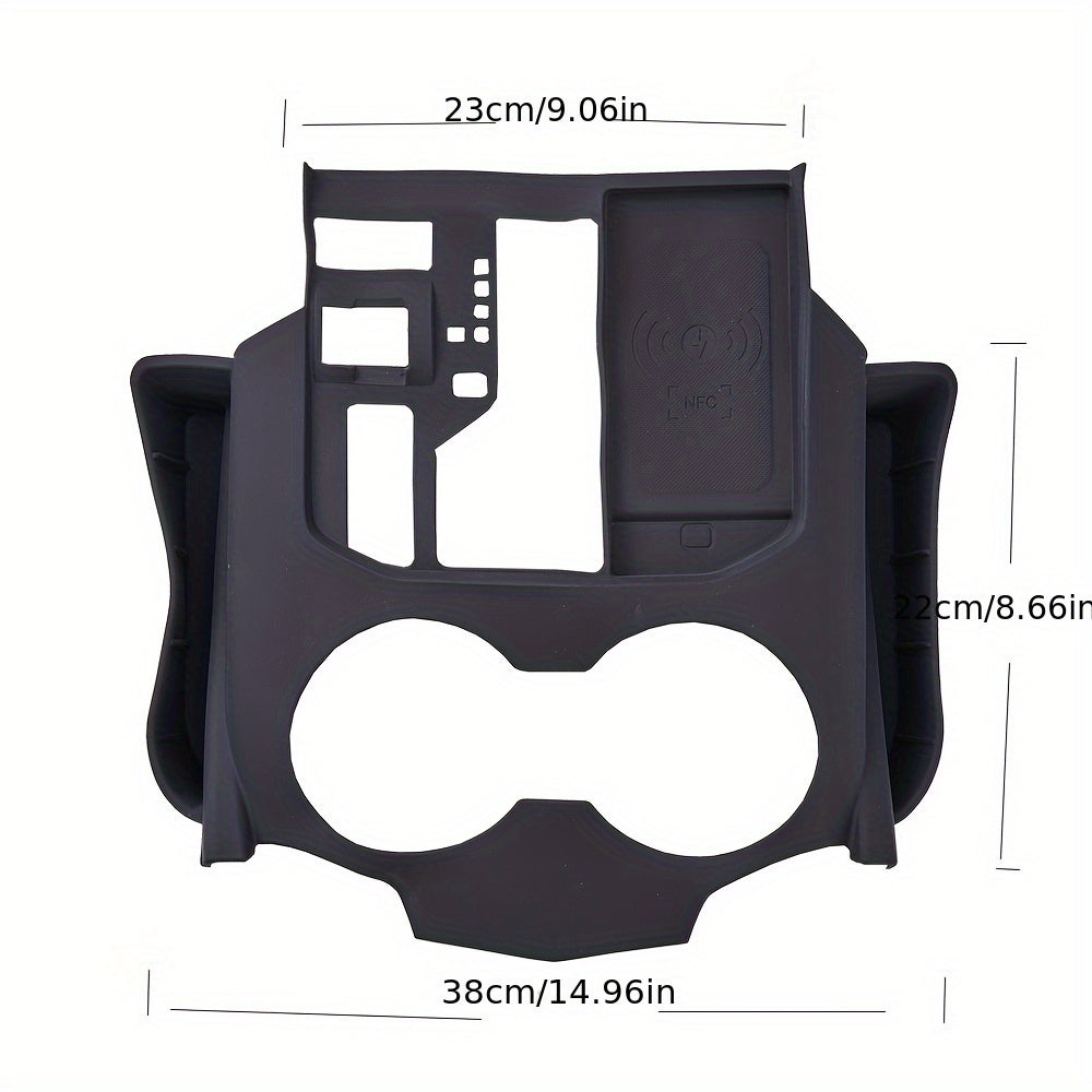 1pc Interior Rubber Storage Box Organizer for Toyota Land Cruiser 300 Series (LC300) 2022-2024 model