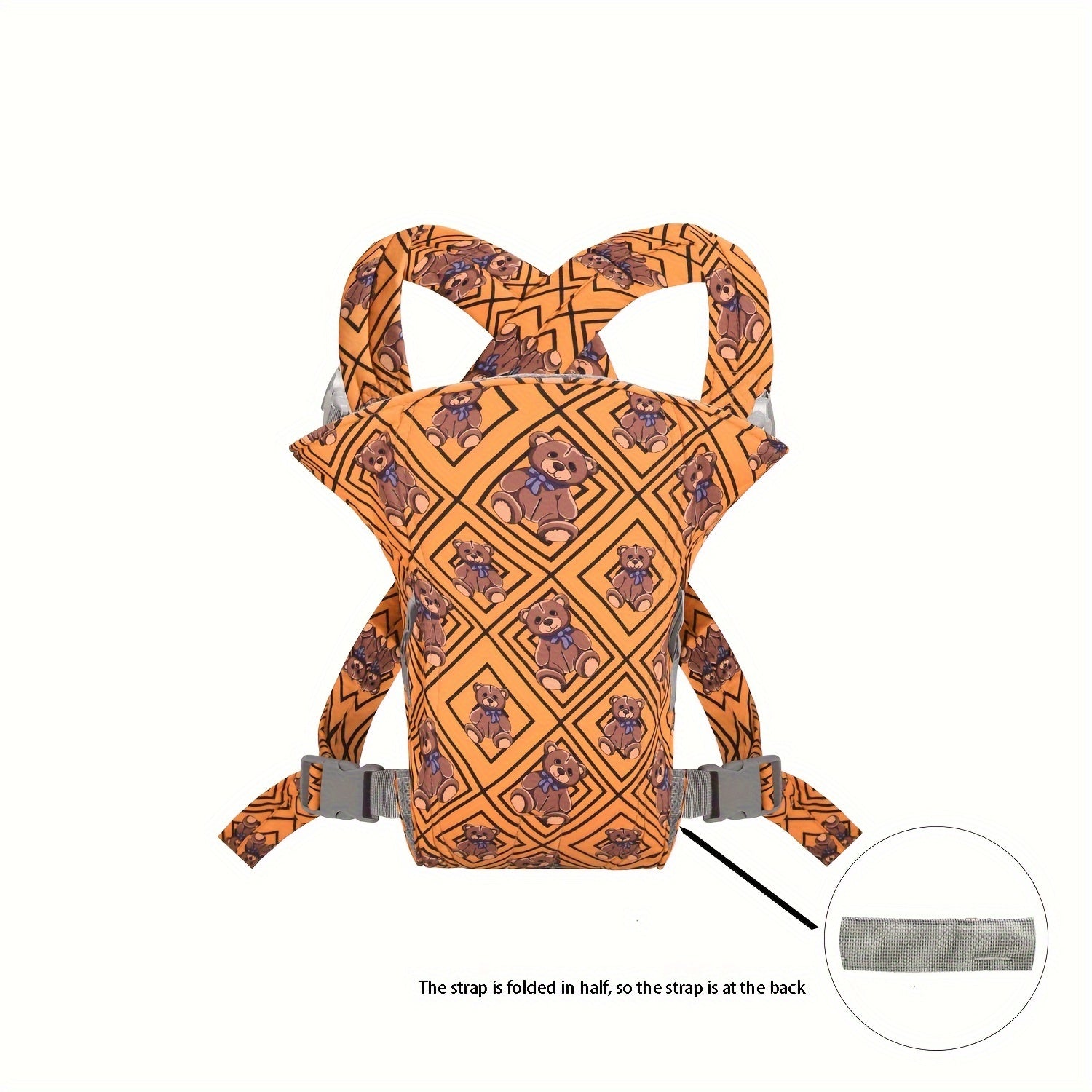 Cartoon Baby Carrier 0-48 Month Ergonomic Infant Kid Baby Hip-seat Sling Front Facing Baby Wrap Carrier For Baby Accessories, Christmas Halloween Thanksgiving Day Gift