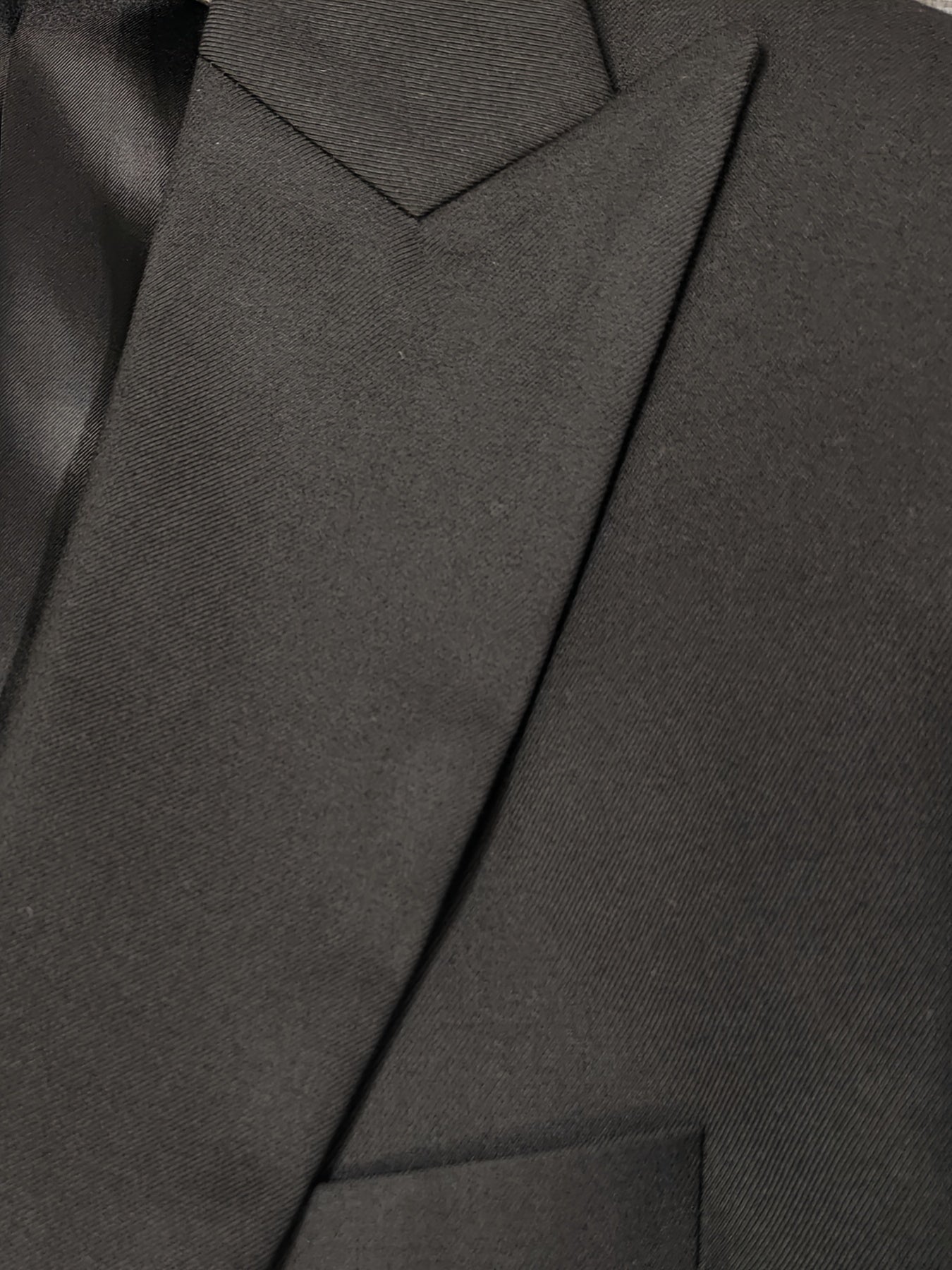 3-Piece Men's Classic Solid Dress Suit Set, Elegant Blazer Jacket.