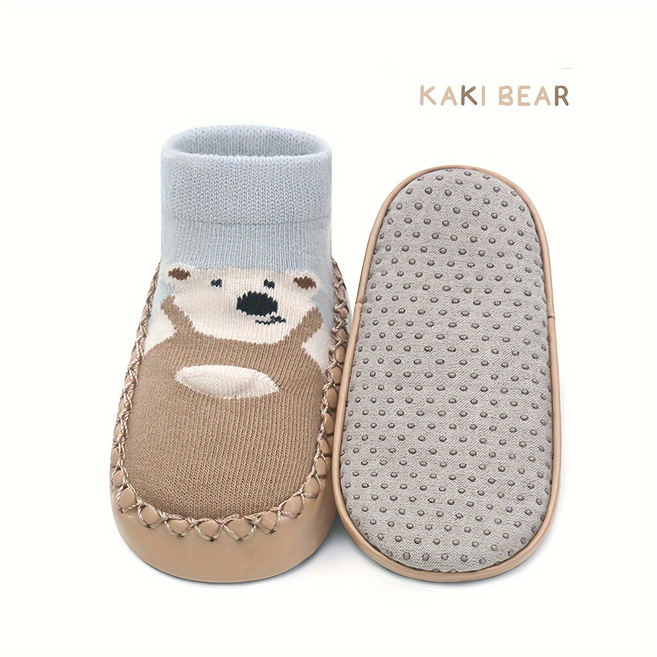 1 Pair Of Toddler's Novelty Cute Cartoon Floor Sock Shoes, /MH