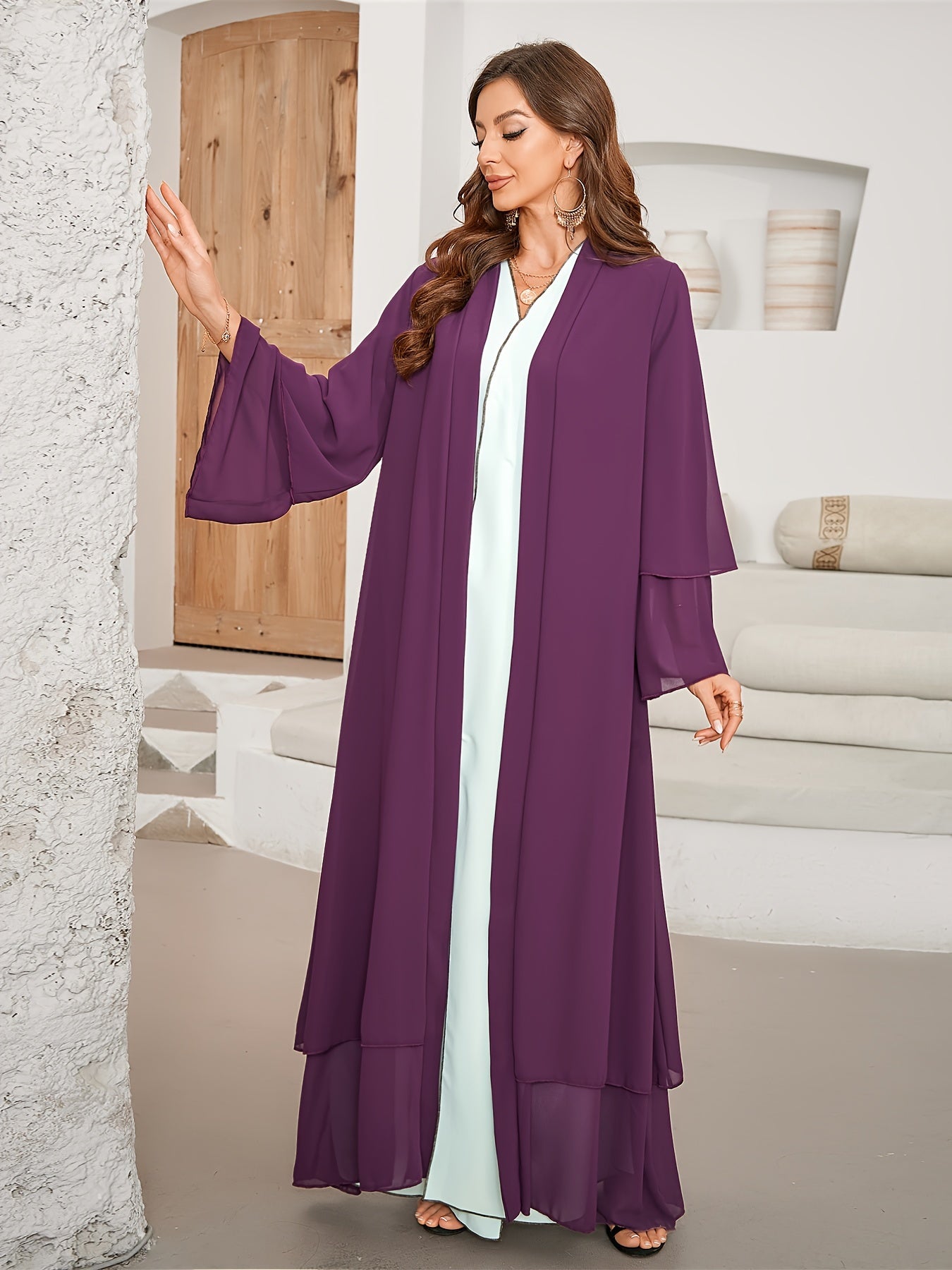 Islamic Modest Dress Without Hijab, Long Sleeve 'MH