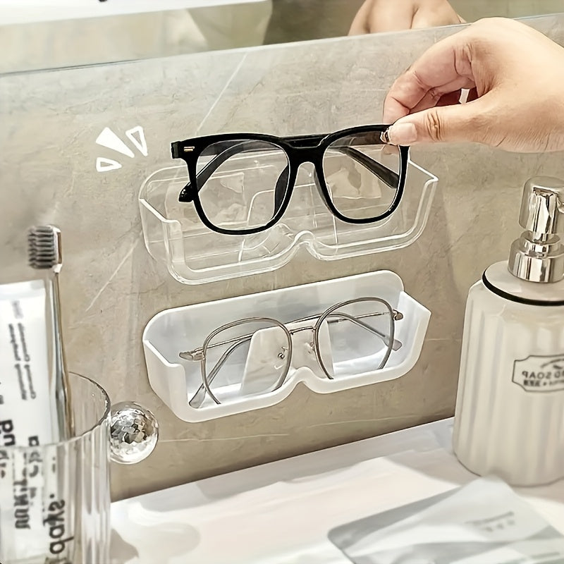 Wall-Mounted Eyeglass Organizer - Space-Saving Bathroom & Bedroom.