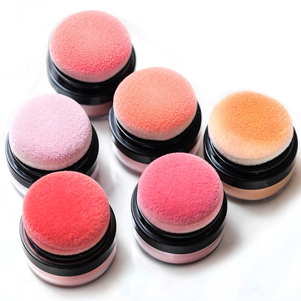 ILISYA Soft Face Blusher Powder Cheek Rouge Nourishing Nude Makeup .