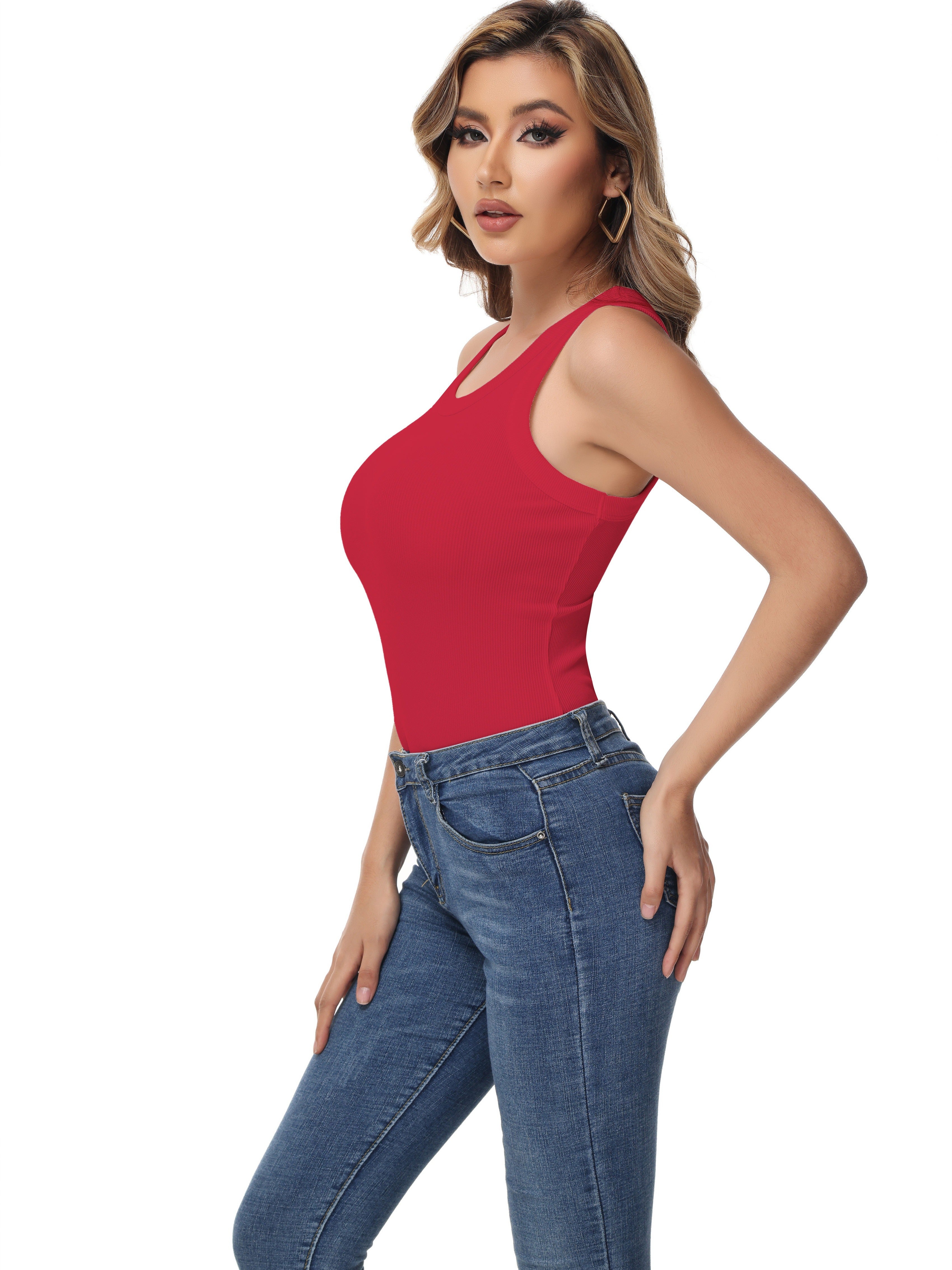 Women Sleeveless Sports Tank Top,