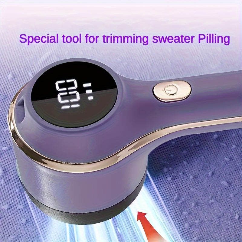 1set, Fabric Shaver, Electric Lint Remover, USB Rechargeable Sweater .