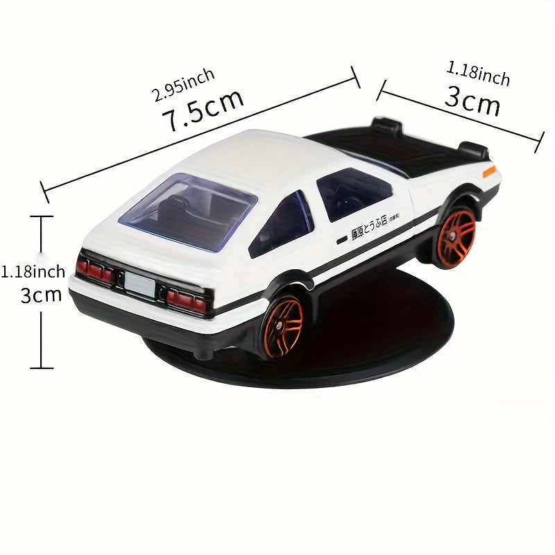 Aluminum Alloy Drifting Car Dashboard Rotating Vehicle Model Interior Decoration