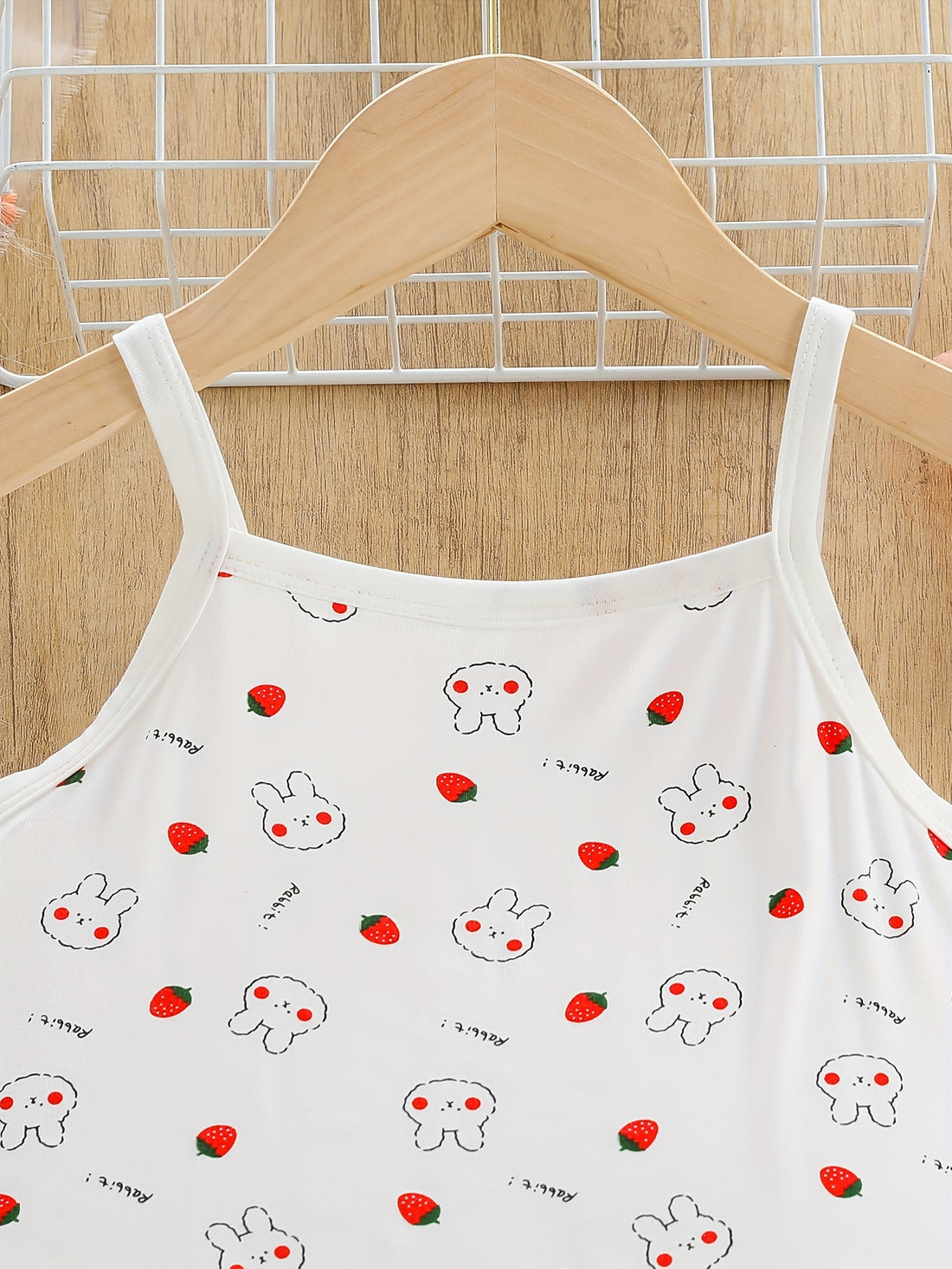 Girls' 2-Piece Set, Cute Cartoon Bunny.