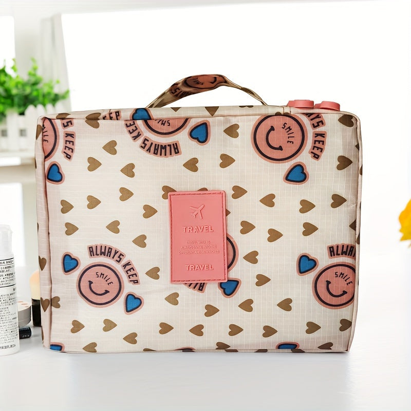Waterproof Toiletry Bag for Women - Travel Makeup Case and Cosmetic Organizer with Wash Bag for Toiletries and Travel Accessories