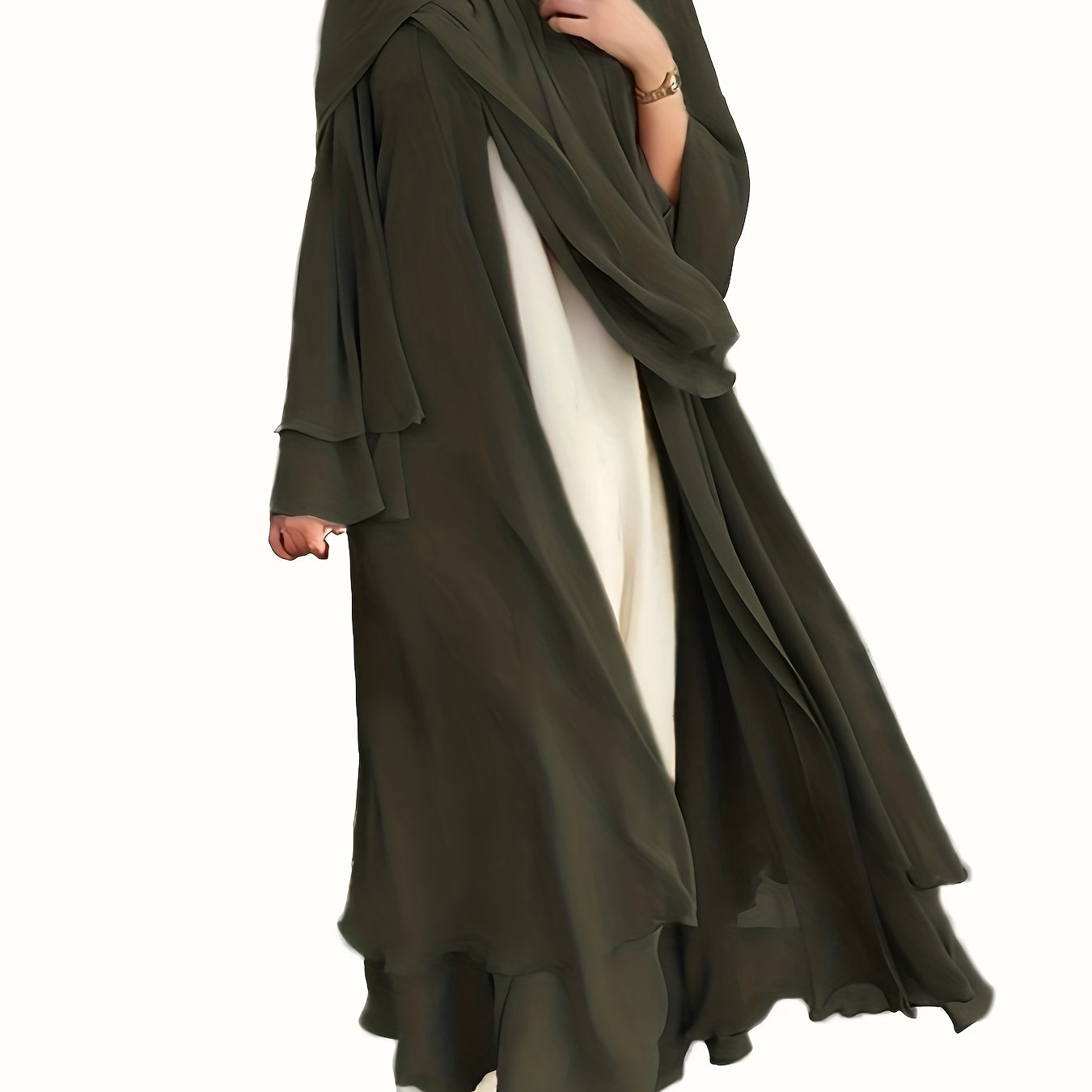 Islamic Modest Dress Without Hijab, Long Sleeve 'MH