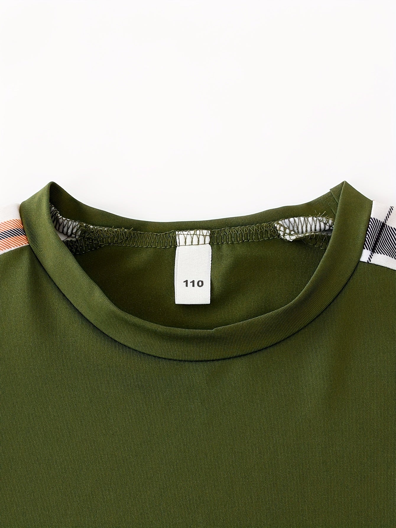 3pcs Boys Casual Solid Short Sleeve T-shirt & Smile Face Print Shorts.