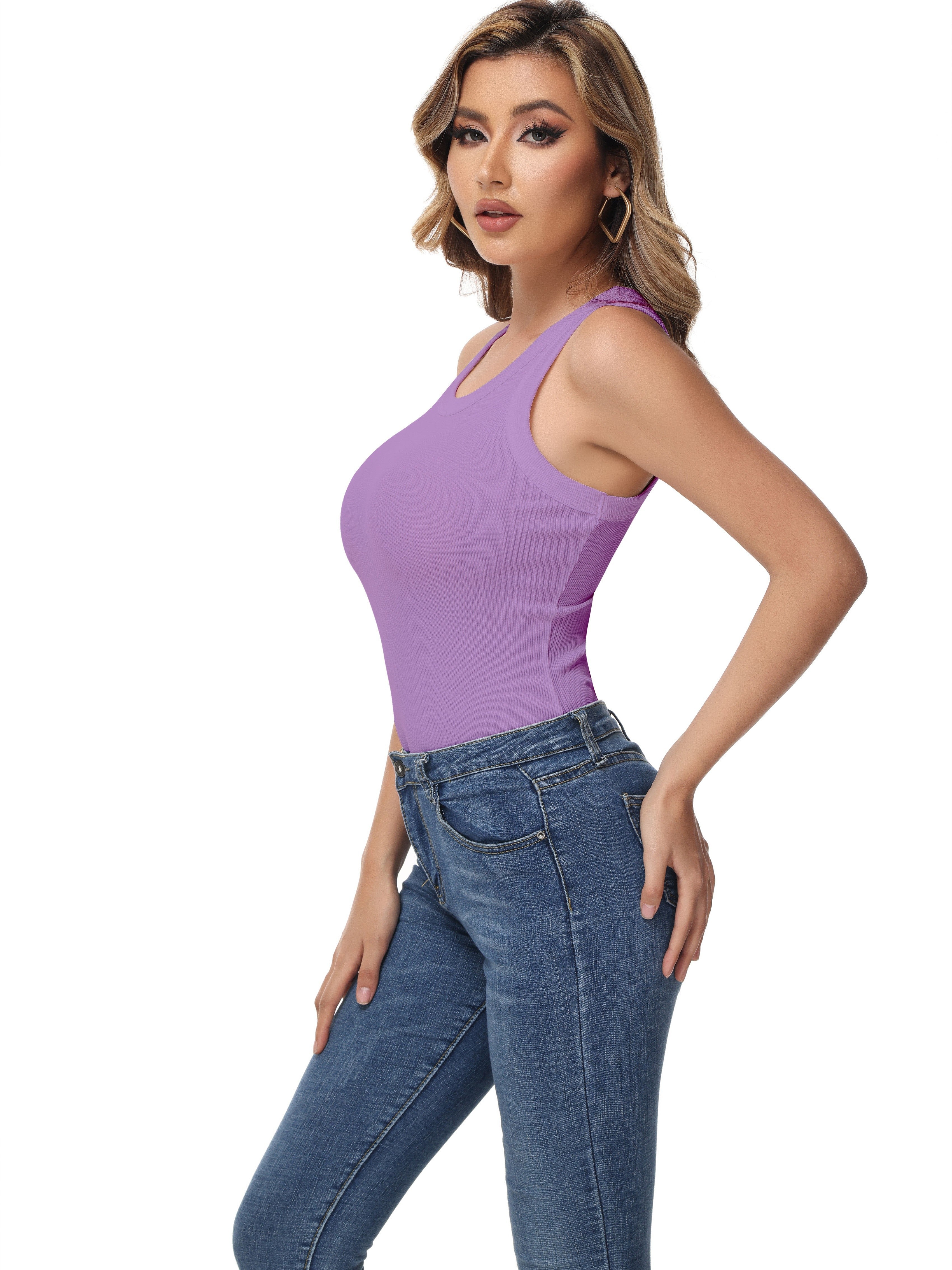 Women Sleeveless Sports Tank Top,