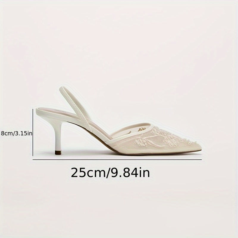 ZA2025 Women's Elegant Summer Mule Sandals - /MH