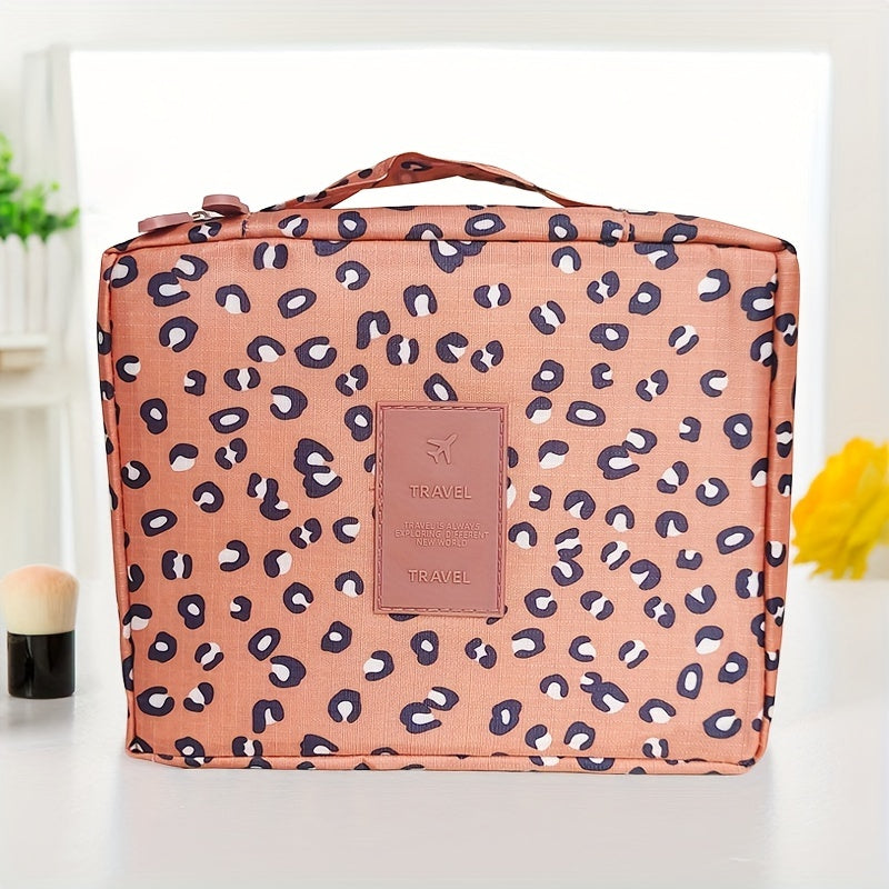 Waterproof Toiletry Bag for Women - Travel Makeup Case and Cosmetic Organizer with Wash Bag for Toiletries and Travel Accessories