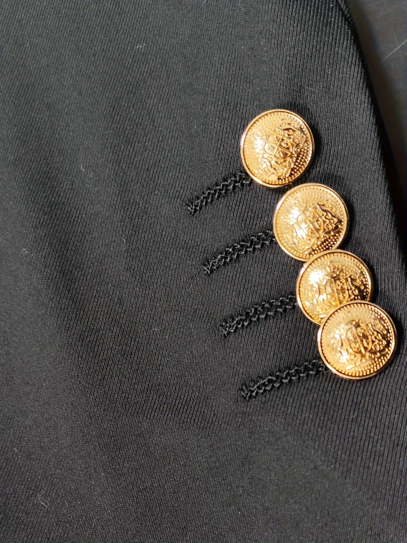 3-Piece Men's Classic Solid Dress Suit Set, Elegant Blazer Jacket.