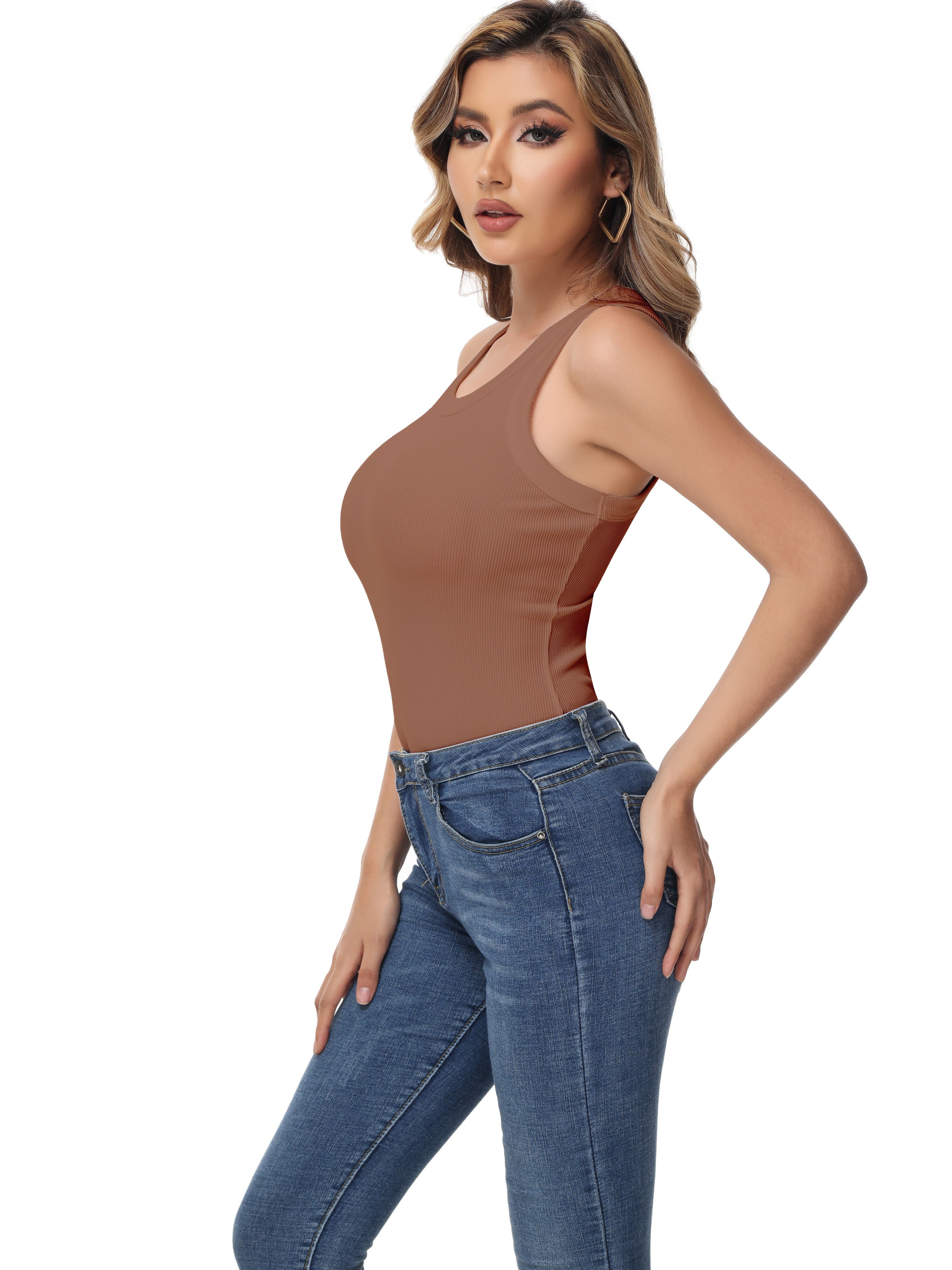 Women Sleeveless Sports Tank Top,