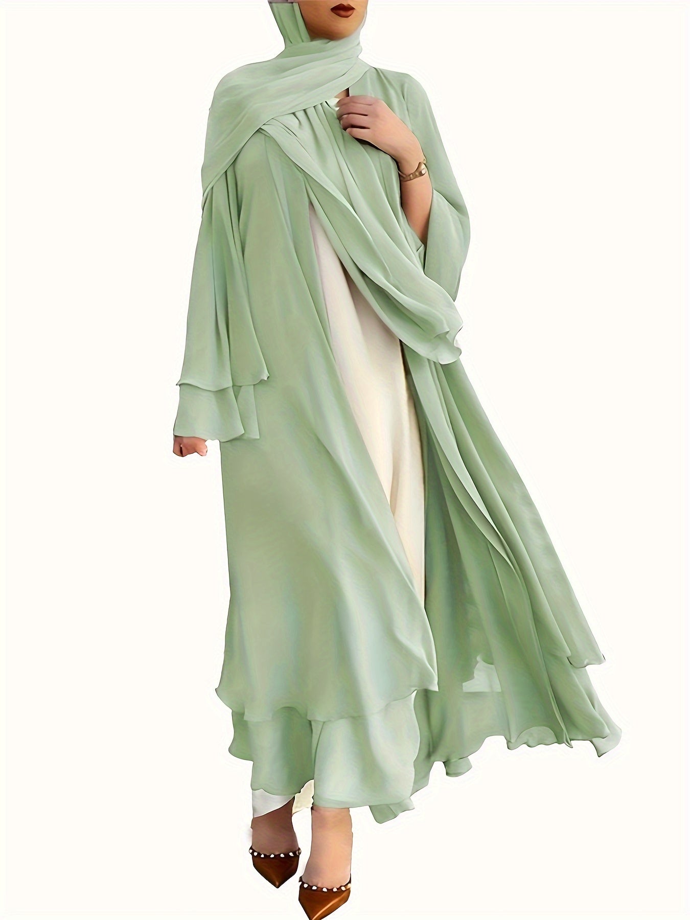 Islamic Modest Dress Without Hijab, Long Sleeve 'MH