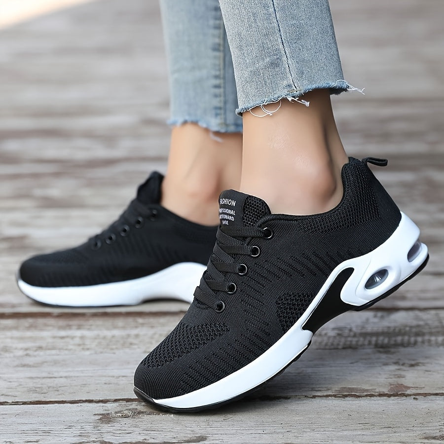Women'S Breathable Mesh Sneakers with Cushioned Sole -/MH