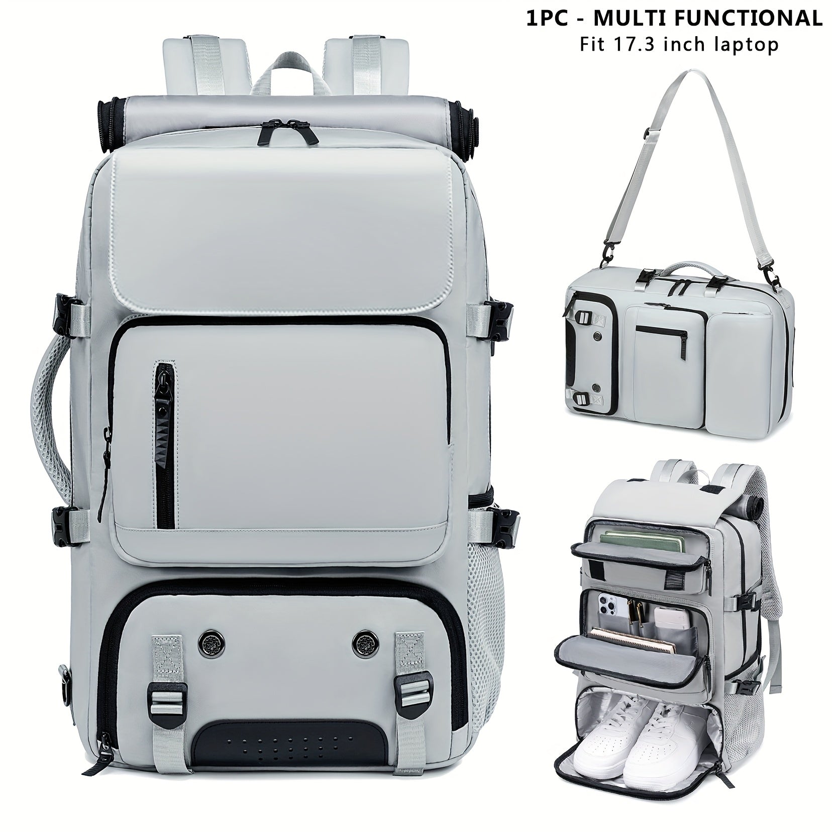 Versatile Large-Capacity Backpack for Men & Women