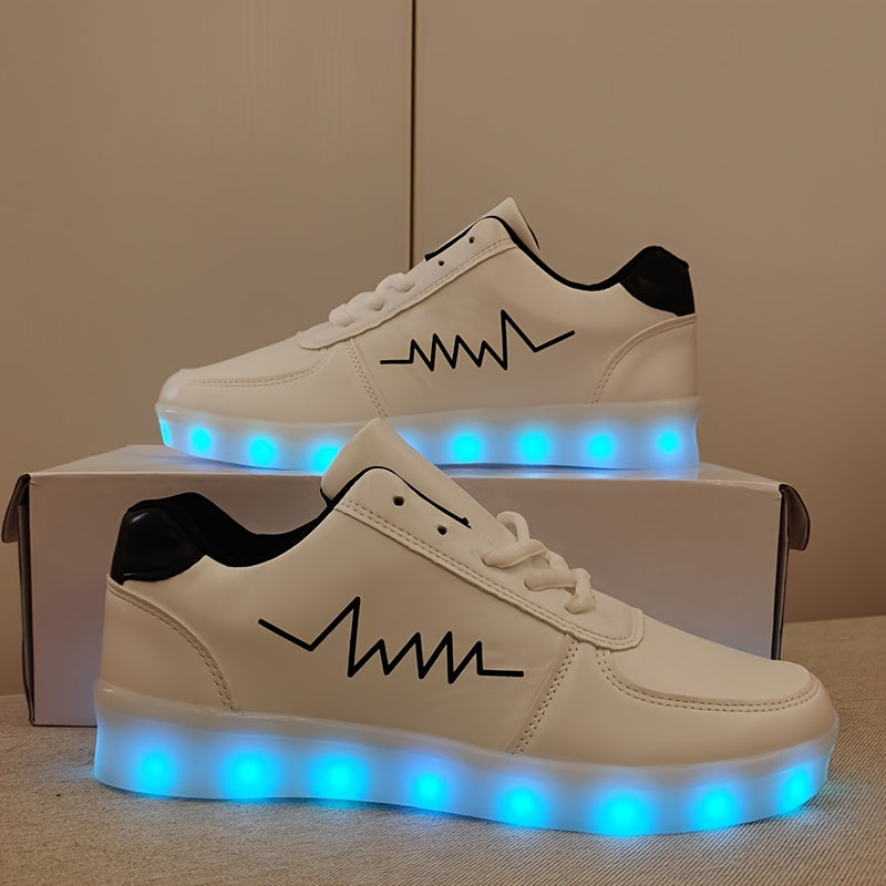Women's Colorful Luminous Sneakers,
