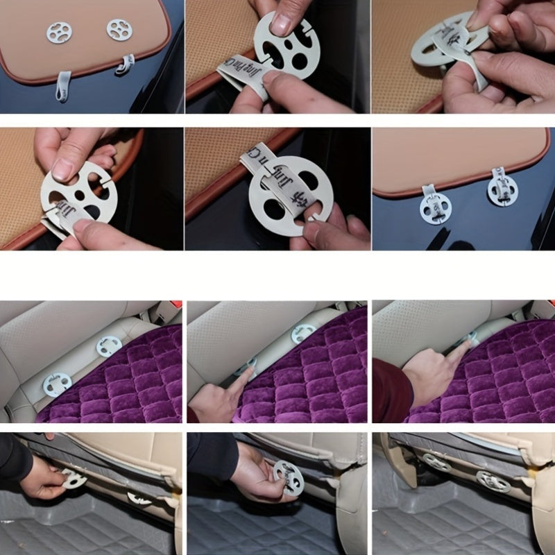 Universal Oval Car Seat Cushion with Polyester Fiber