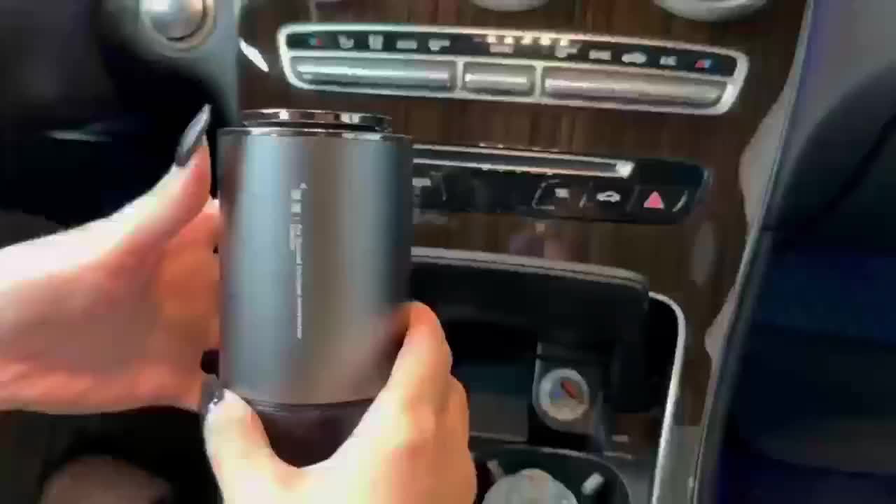 Smart Car Touch Sensor Aromatherapy Diffuser Includes 50ml Fragrance Oil