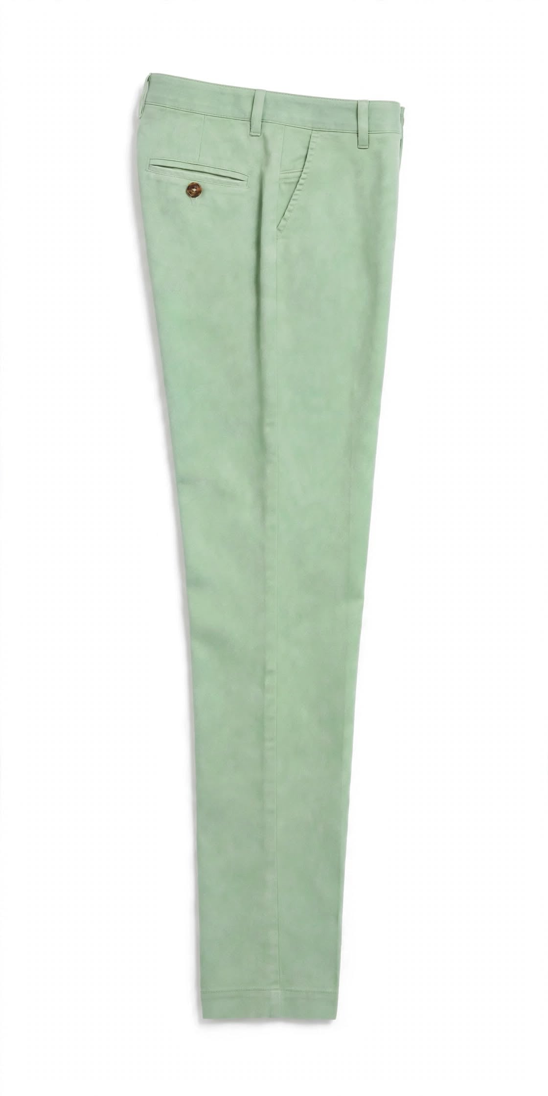 Women’s Casual Leaf Green Chino Trousers Slim Leg Pockets Slim Fit Cotton Pants | Sizes 26-36 Inch | MH