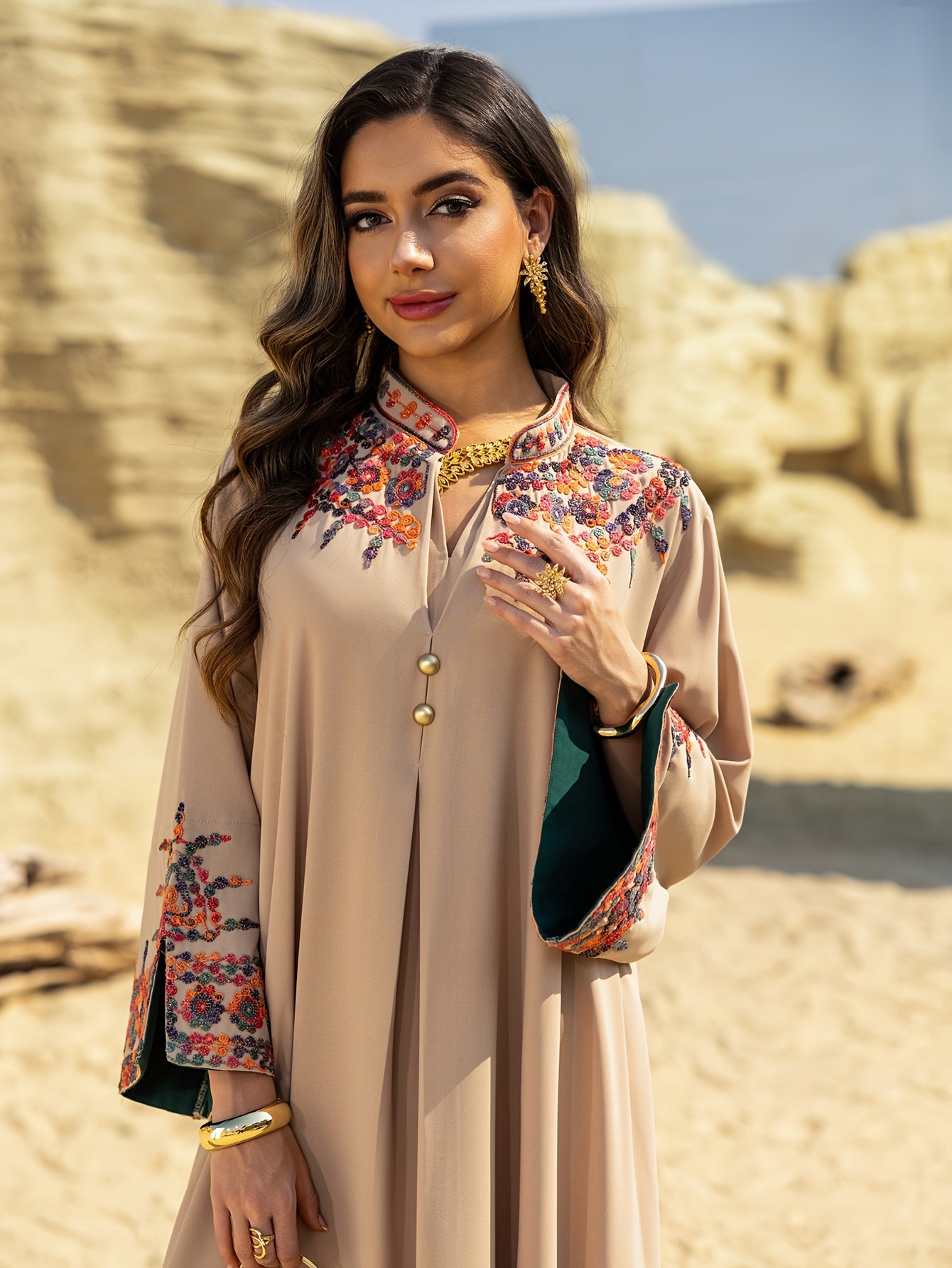 Elegant Jalabiya Dress for Muslim Women - ./MH