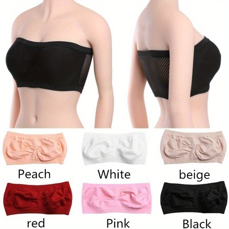[Soft Stretch Bra] Semi-Sheer Polyester Comfortable & Soft Stretch ./MH