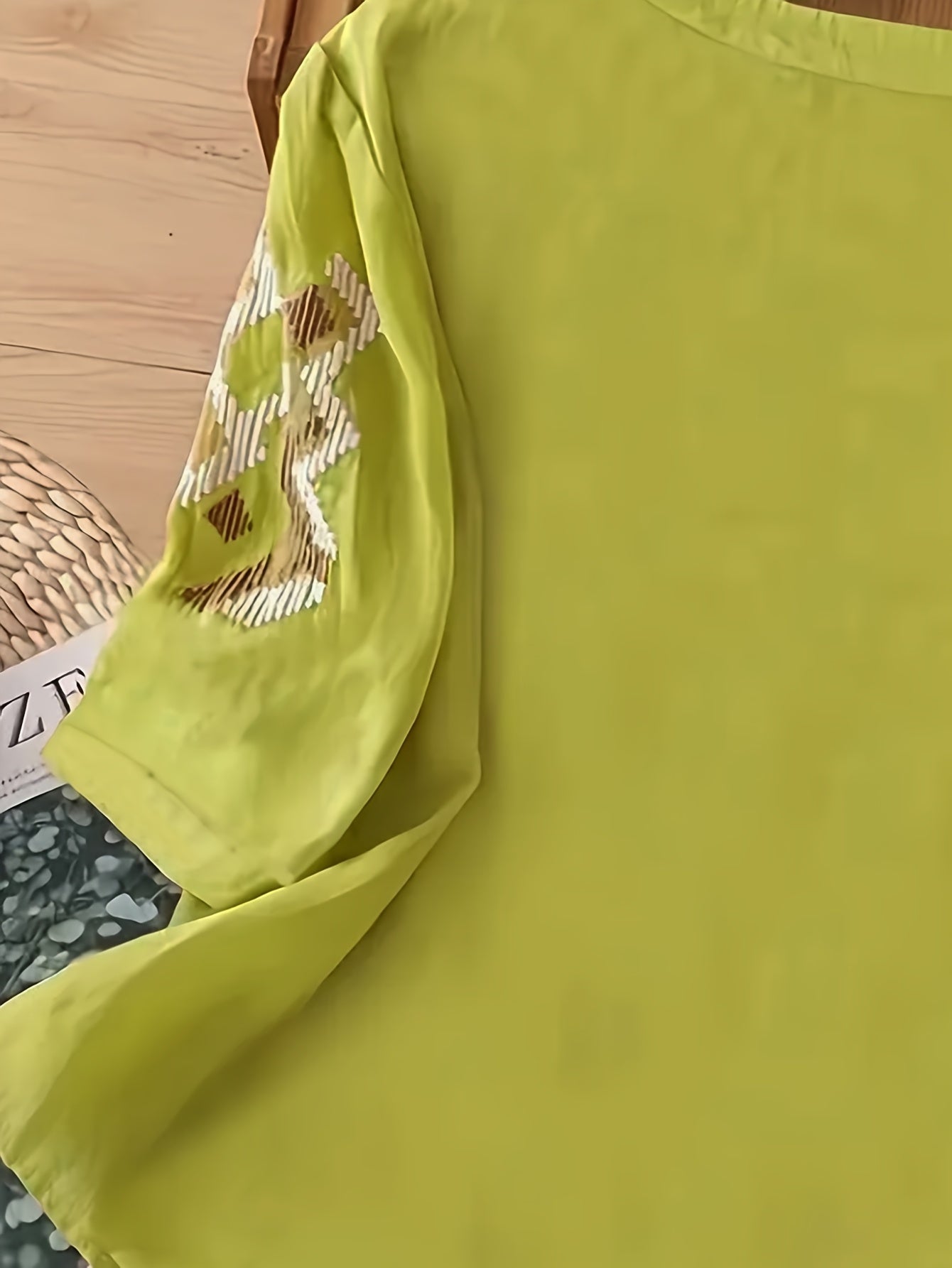 Lightweight Breathable Mustard Yellow Women's Spring .