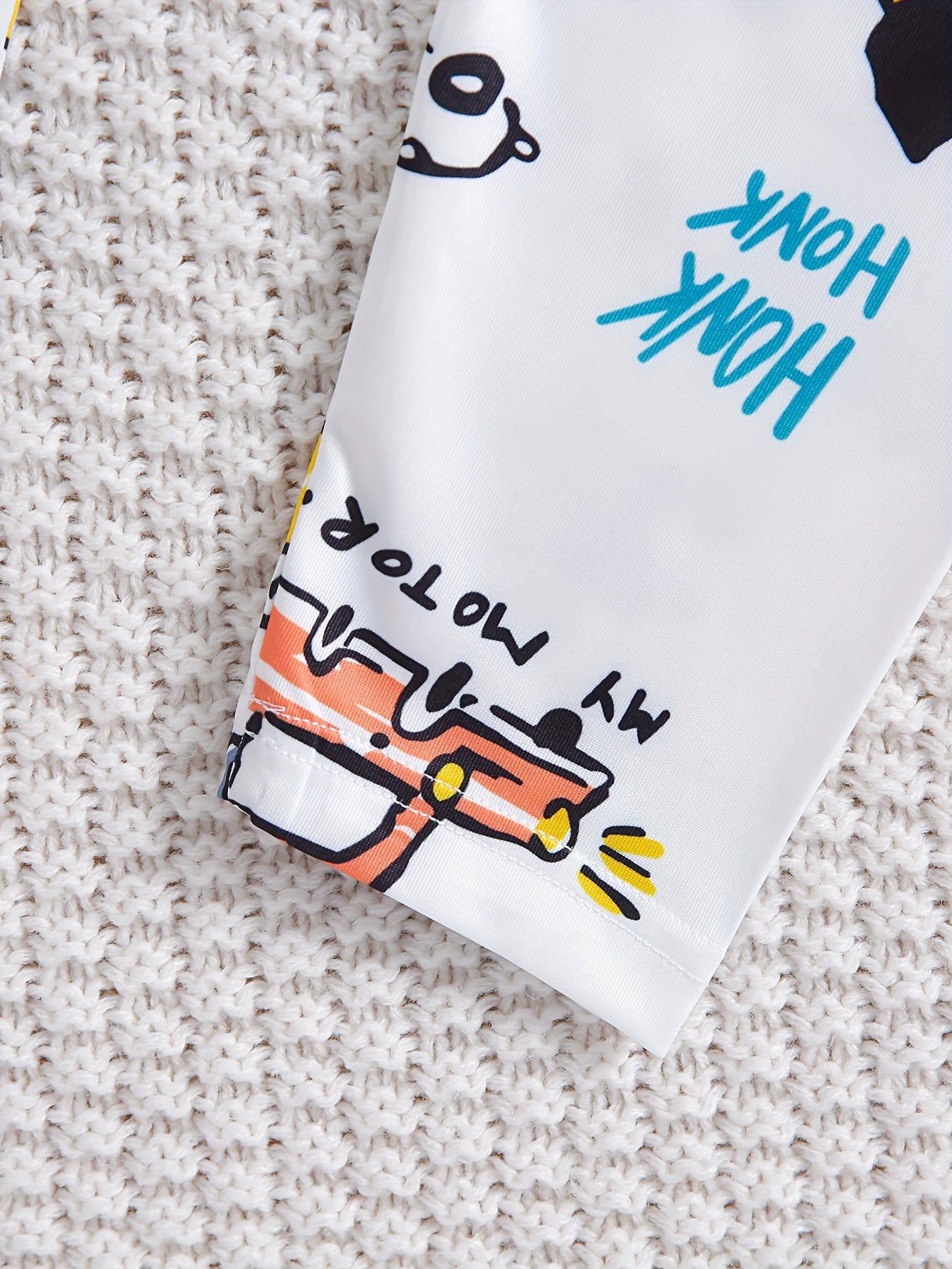 2 Pcs Boy's Refreshing Color Car Print Short Sleeve T-Shirts .