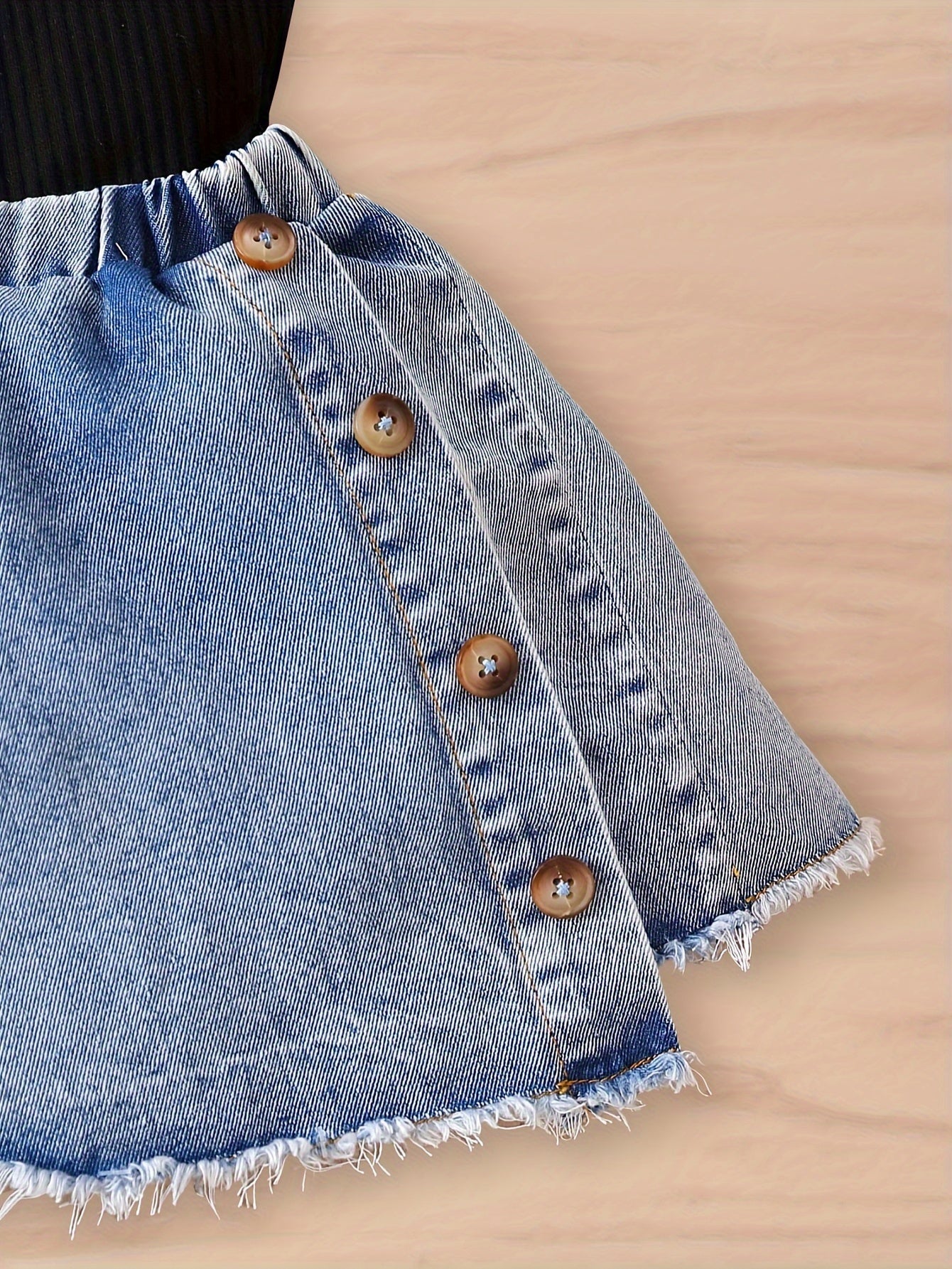 Baby Girls Baby Summer Outing Fashion Elegant Off Shoulder Style Slim Round Neck.