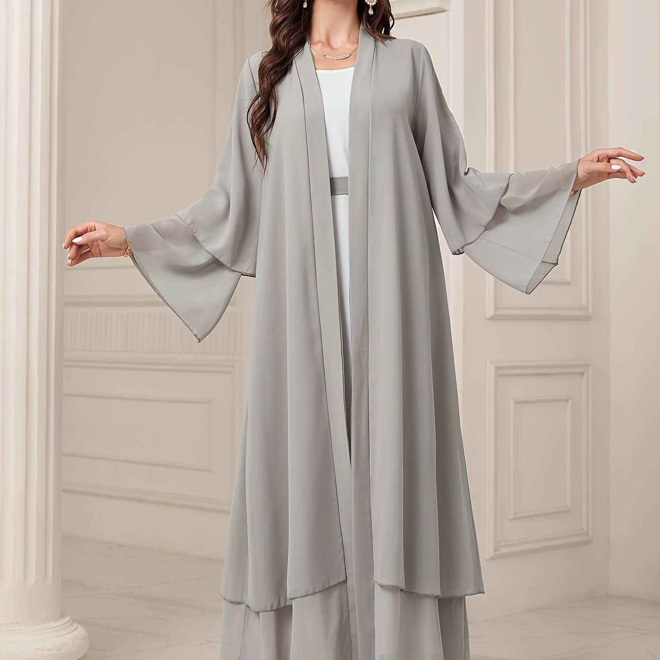 Islamic Modest Dress Without Hijab, Long Sleeve 'MH