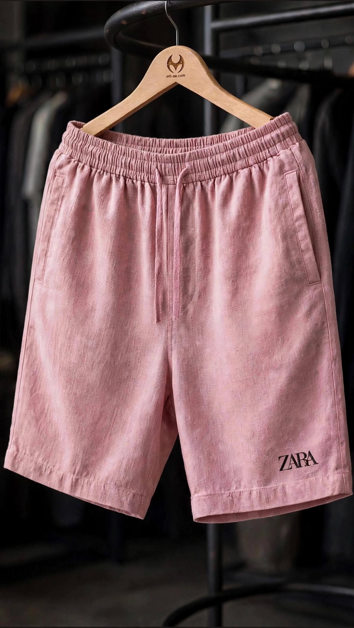Men’s Premium Rich Linen Casual Shorts | Elastic Drawstring Waist | Beach & Summer Wear | 4 Colors | M–XXL |MH